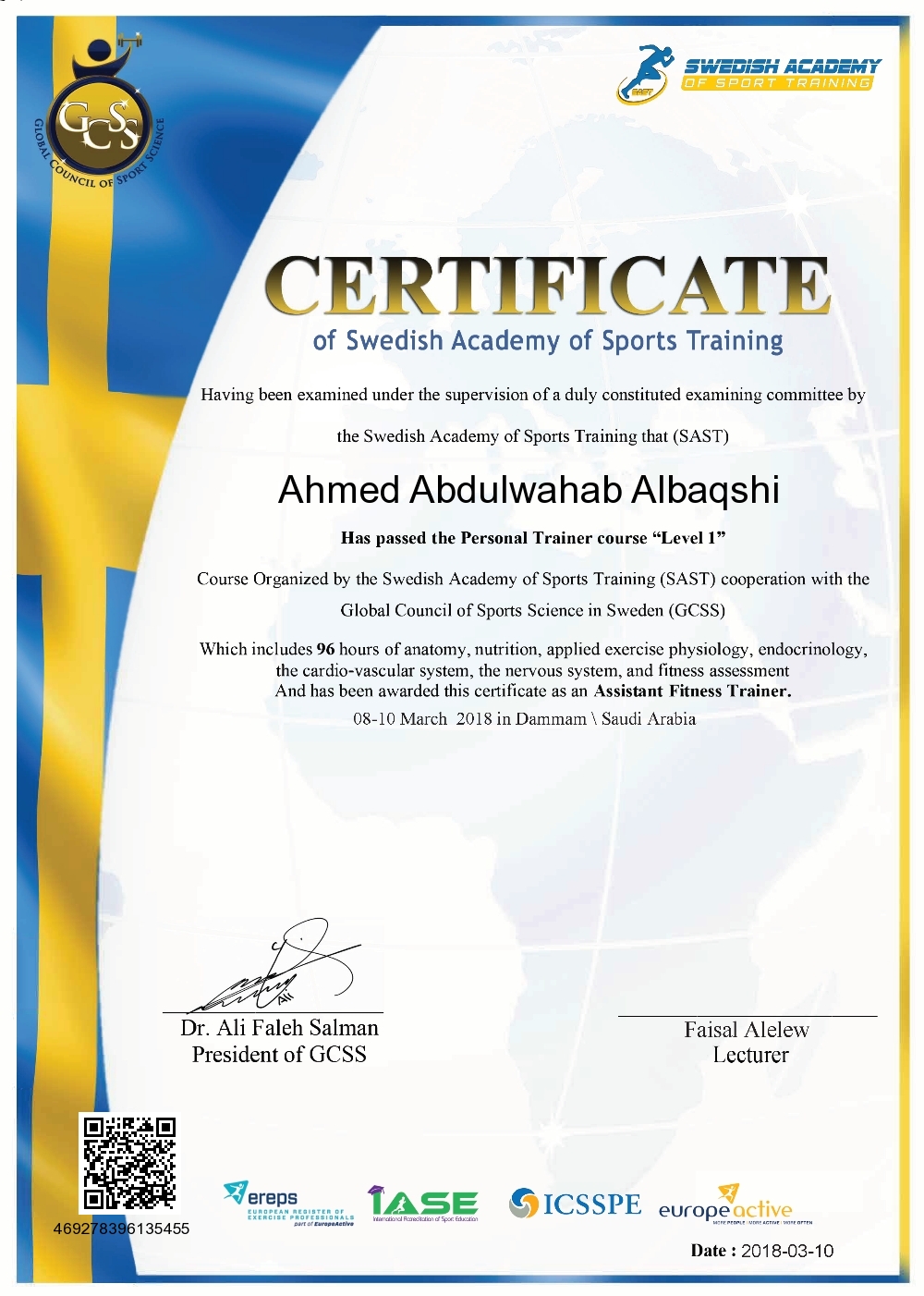 Ahmed Abdulwahab Albaqshi